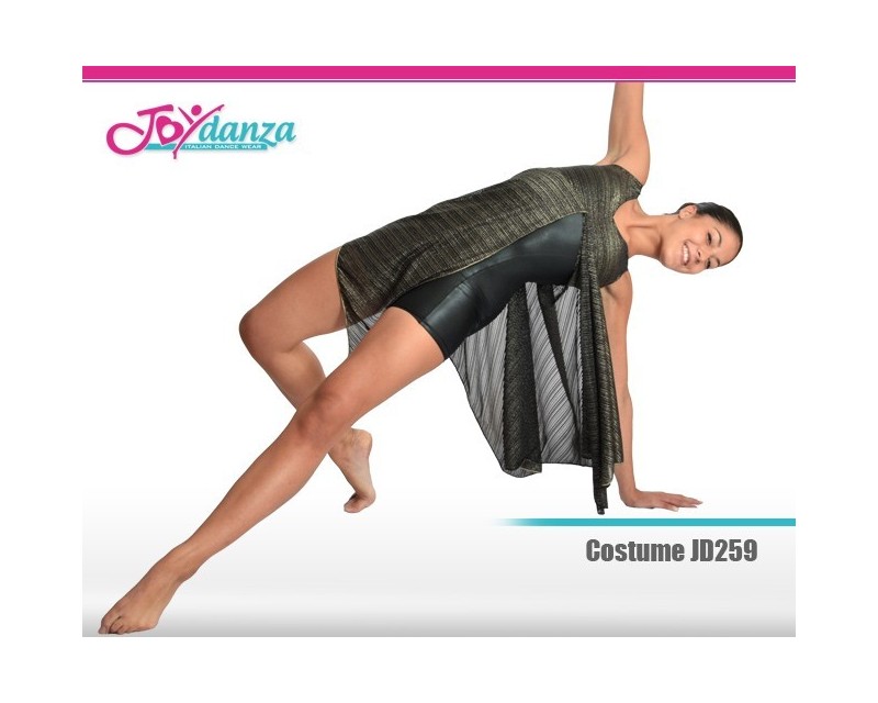 Abito Da Danza ODASDO Maniche Corte Scollo A V – Lungo Morbido Con Volant – Per Danza Classica, Moderna, Spettacoli – Donna Taglie XS–XL - 3
