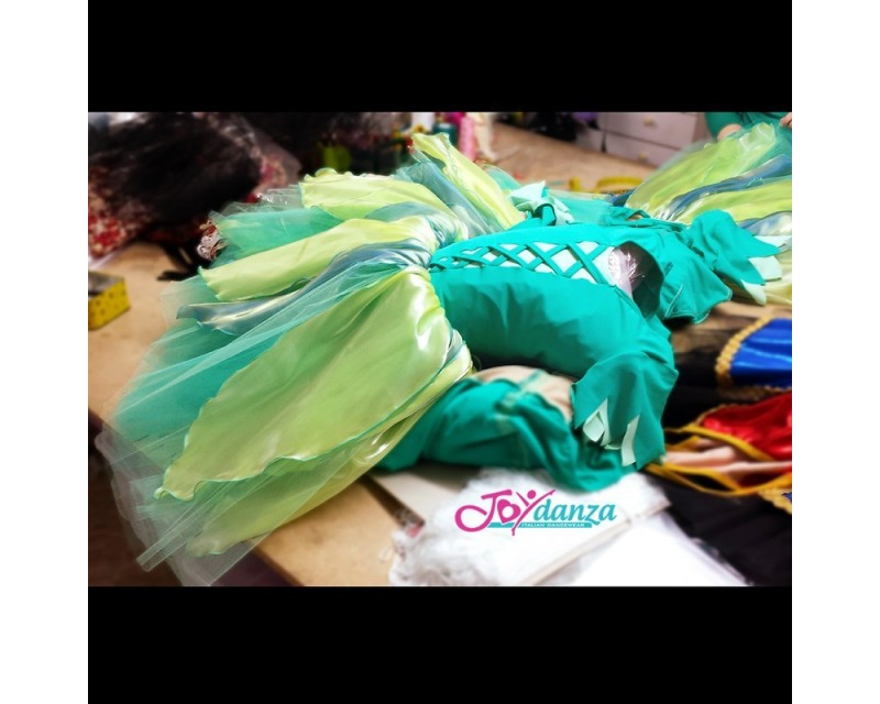 Costume Da Streca Per Bambina Rubie's S8534-L - Vestito, Cappello, Calze E Guanti, Taglia L (8-10 Anni)