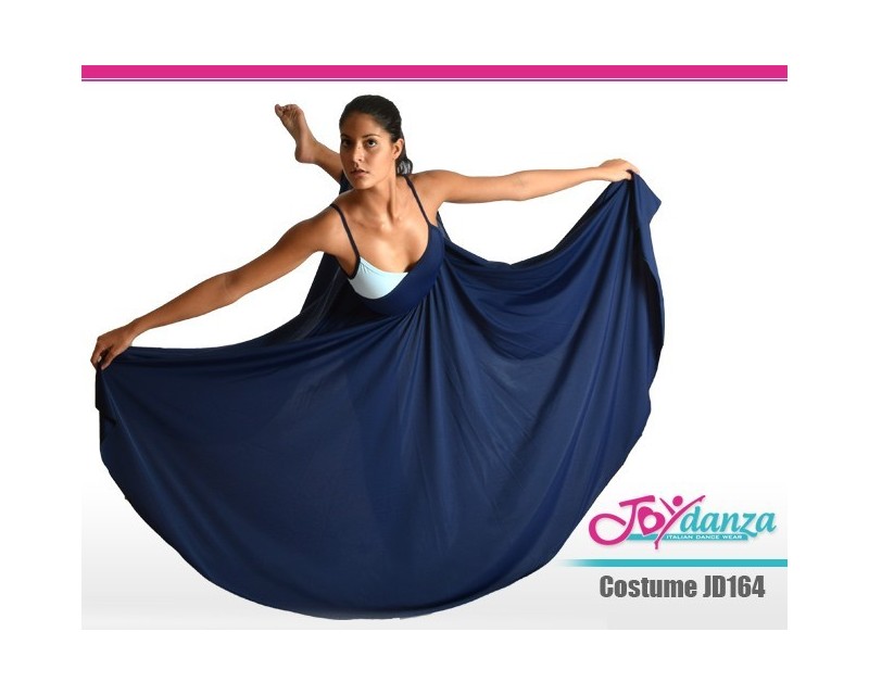 Lyrical dress long skirt- modern dance dresses- joydanza.it