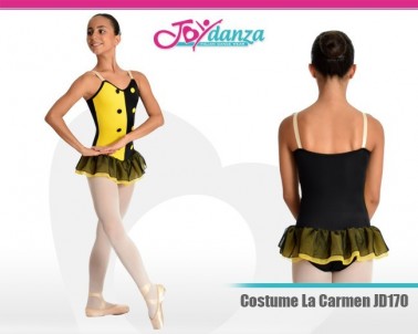 Mini tutu per balletto La Carmen