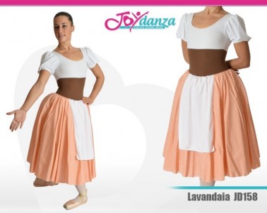 Costume danza da lavandaia