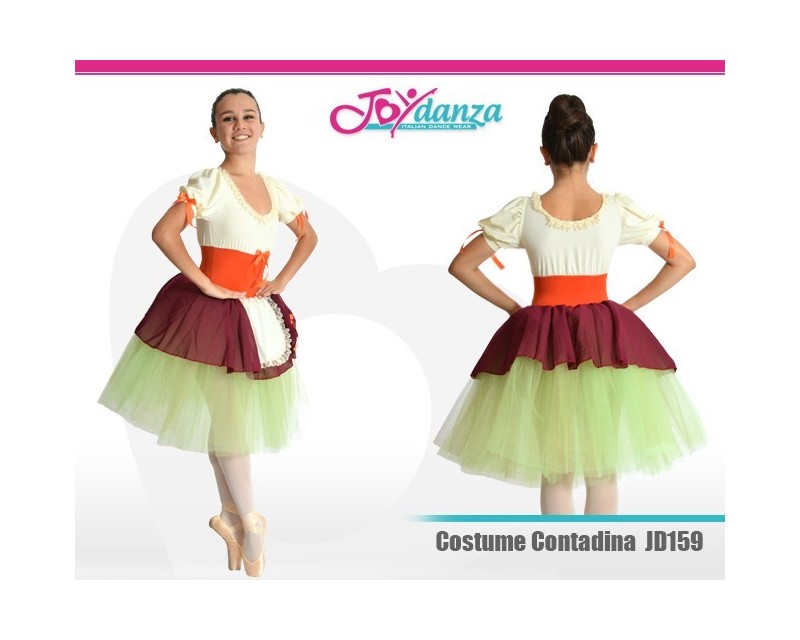 Costume Contadina Danza Classica