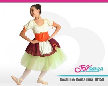 Costume Contadina Danza Classica