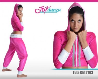 Tuta danza Glitterata