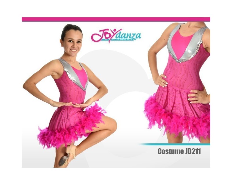 Costume con piume Danza Moderna