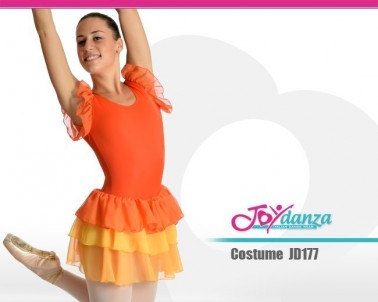 Costume Danza Classica tricolore