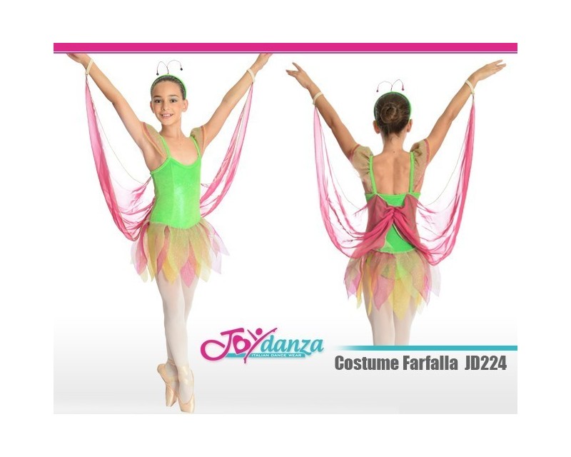Costume farfalla con ali di velo Costumi Danza Classica Costumi repertorio