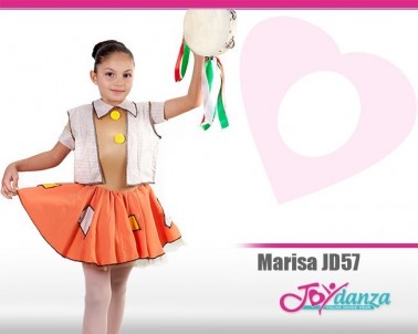 Costume Scugnizza Costumi Danza Classica Tutu per bambina