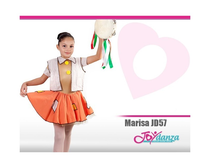 Costume Scugnizza Costumi Danza Classica Tutu per bambina