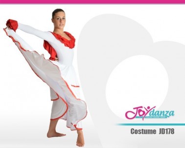 Vestito Flamenco Costumi Danza Classica Danza Moderna Latino e Caraibico Costumi repertorio