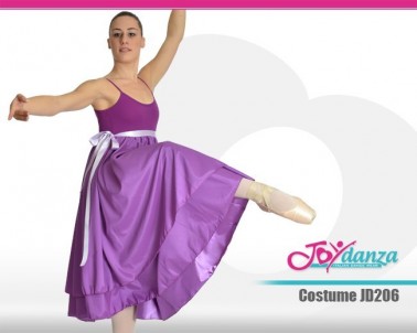 Costume con gonna in raso Costumi Danza Classica Costumi repertorio