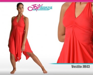 Vestito con gonna contemporanea