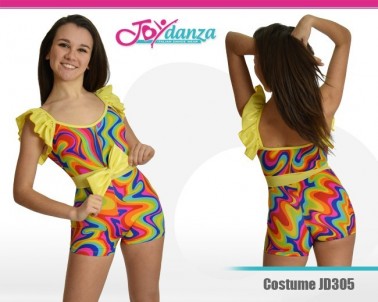 Vestito danza Modern Rainbow Danza Moderna Costumi moderna e musical