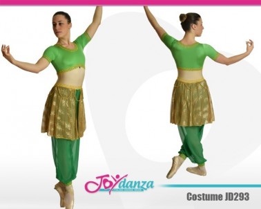 MSemis Costume Da Danza Del Ventre Donna Vestito Danza Del Ventre Con Orlo Irregolare Crop Top Danza Classica Manica Lunga Bolero Top Danza Moderna E Gonna Lunga In Chiffon Bianco Taglia Unica 127903663