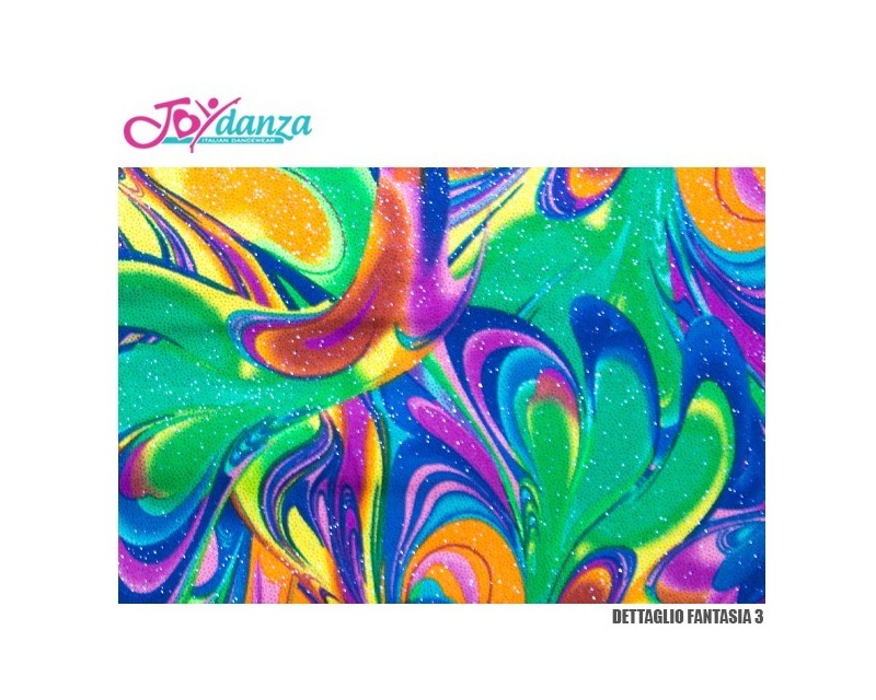 Lycra Fantasia Scintillante Colori e Tessuti Elastici per corpo