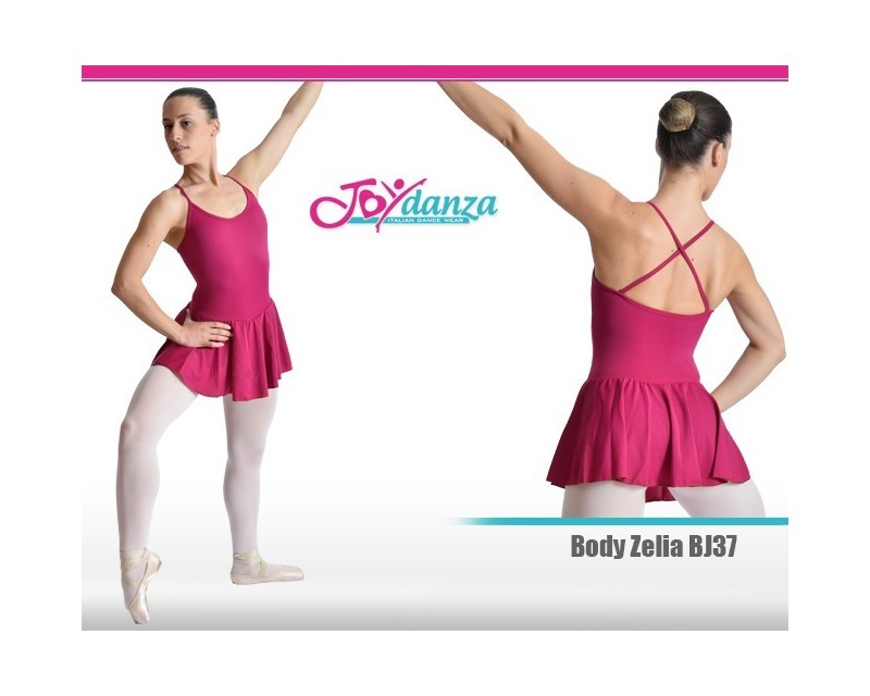 Leotard with skirt