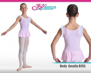Body Danza Rosa Bambina