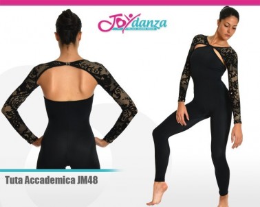 Tuta danza con pizzo