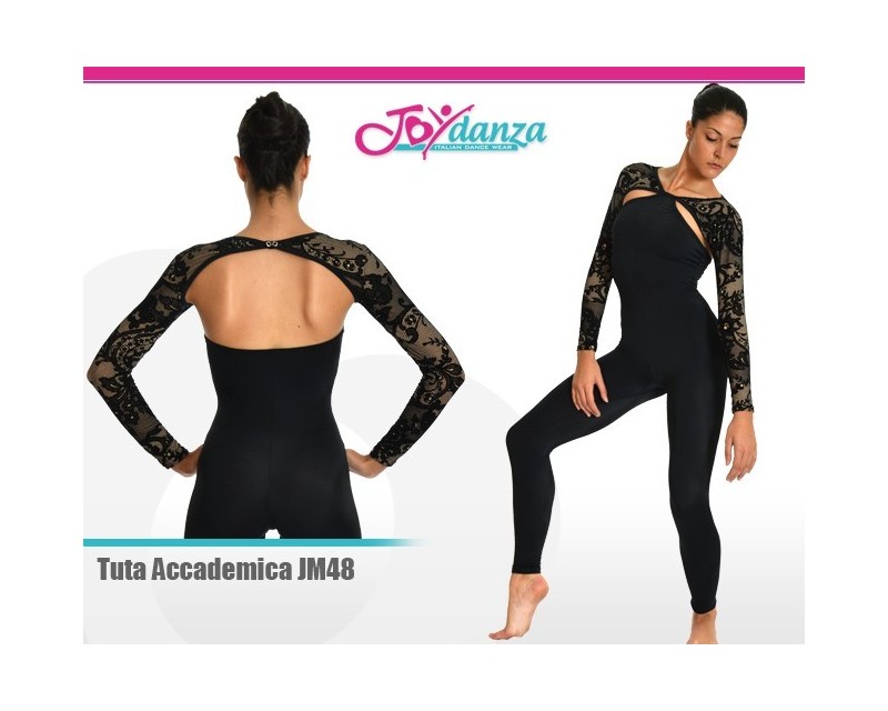 Tuta danza con pizzo