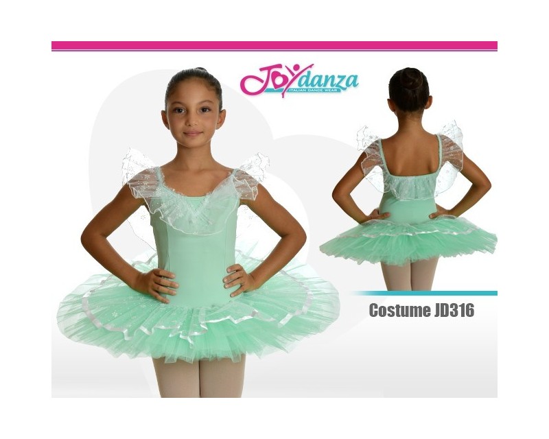 Tutu bimba con decorazioni Vestiti danza classica Joydanza