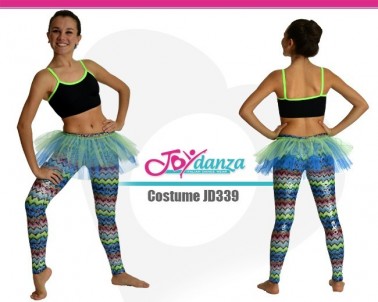 Completo Modern e Leggings Danza Moderna Costumi moderna e musical