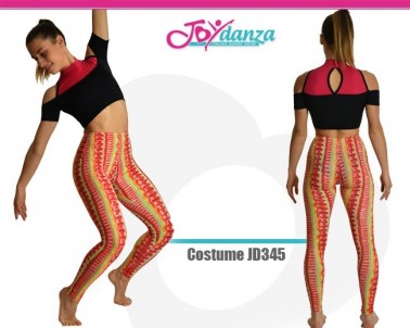 Top e Leggings Combinabili Danza Moderna Costumi moderna e musical