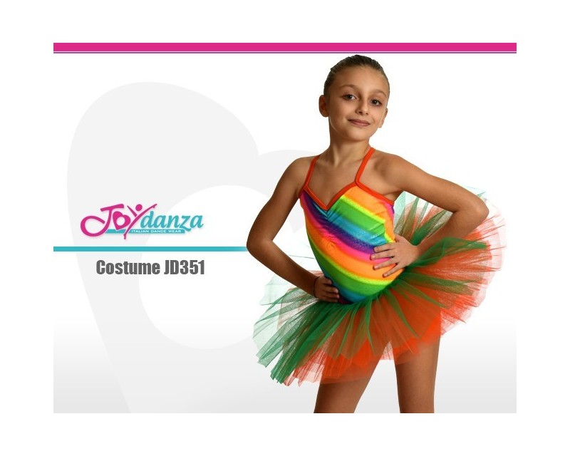 Tutu Arcobaleno Costumi Danza Classica Danza Moderna Costumi moderna e musical Tutu per bambina