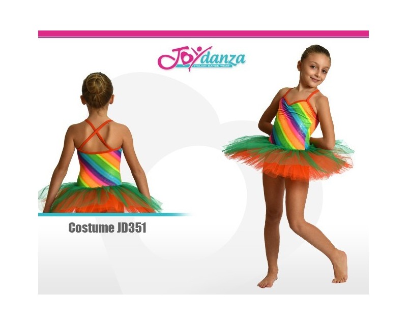 Tutu Arcobaleno Abbigliamento Danza Bambina Joydanza