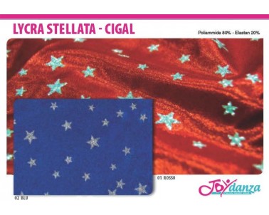 Stoffa Stelle Colori e Tessuti Elastici per corpo