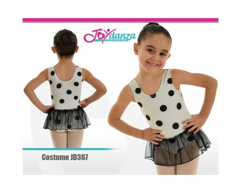 Body a pois Abbigliamento Danza Body danza bambina Danza Moderna Costumi moderna e musical