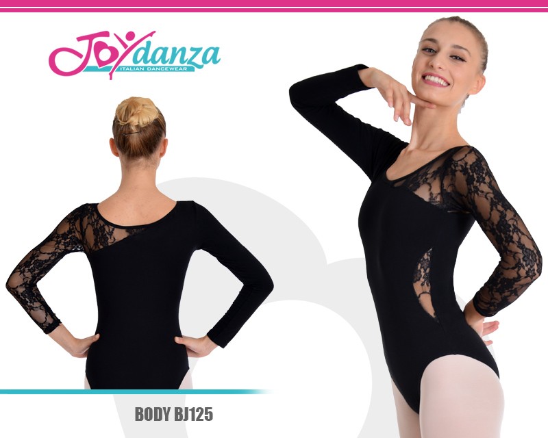 Body danza inserti in pizzo