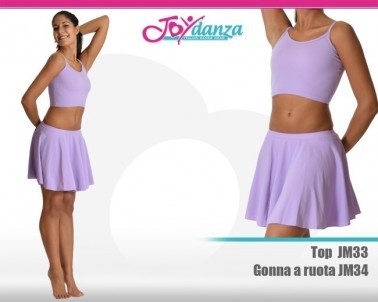 Completo Danza Sportiva Abbigliamento Danza Gonne leggings & top
