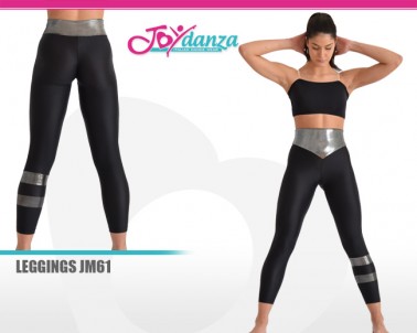 Leggings with laminated inserts