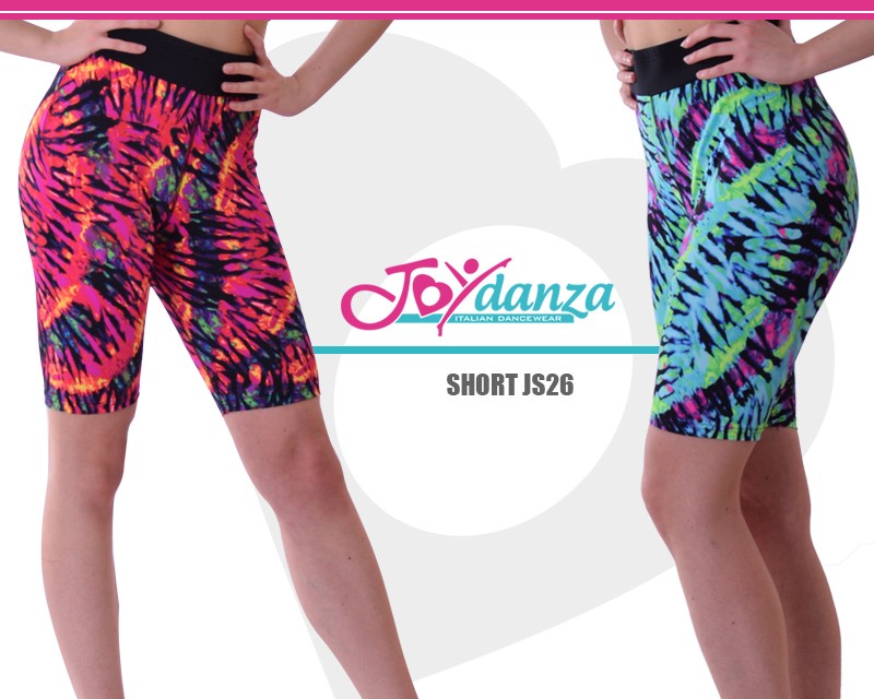 Tropical Shorts fucsia e azzurro