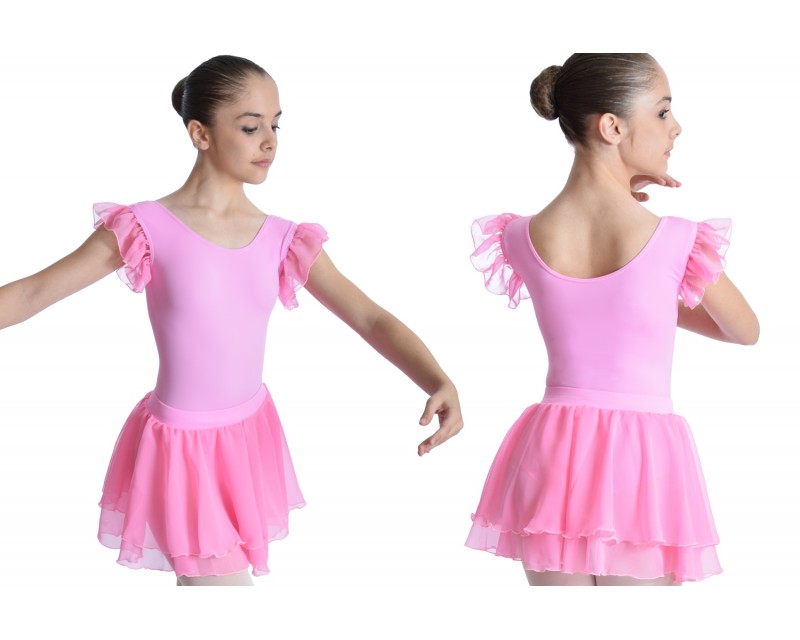Body Danza con Gonnellino Doppio strato Joydanza