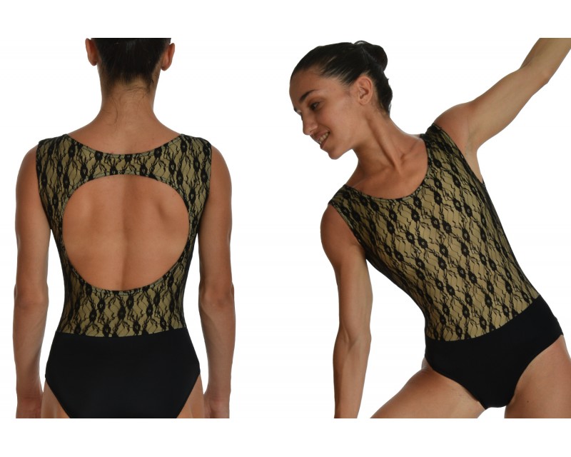 Body Spalline Doppie Body Danza Classica Donna - Cotone E Spandex, Spalline Doppie, Vari Colori, Taglia L Abbigliamento Danza Yoga - Foto 14