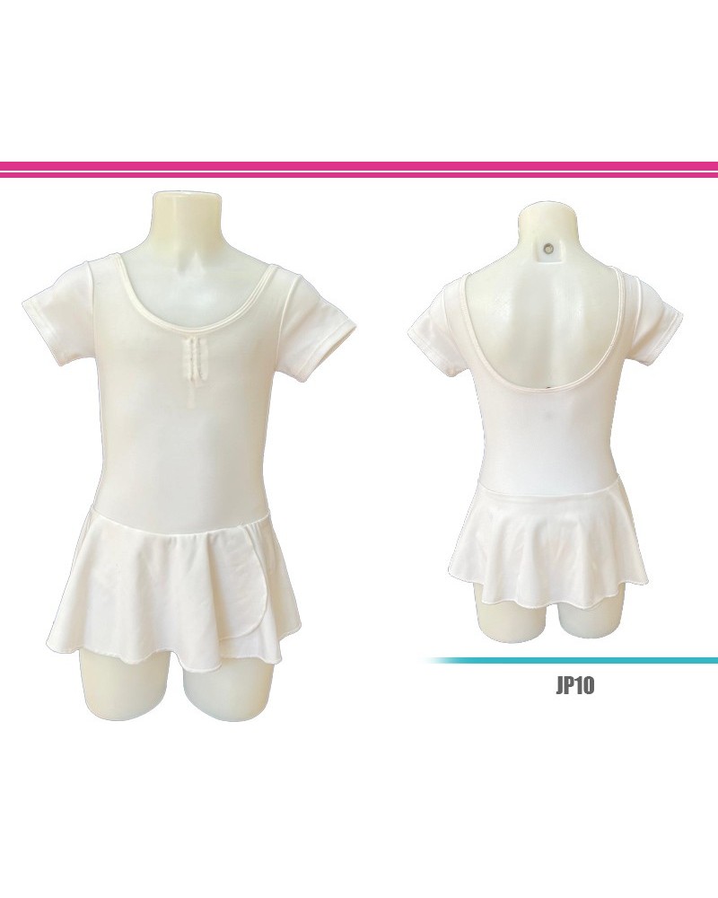 Body Danza Classica Etoile Mezza Manica Con Microrete Merlettata DV0051 - Nuovo Con Etichette