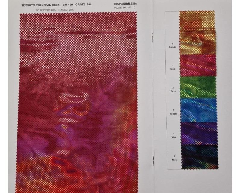 Tessuto Lurex Ibiza