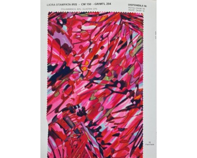 Lycra Stampata Iris